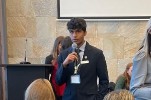 Speaking at THIMUN 2024