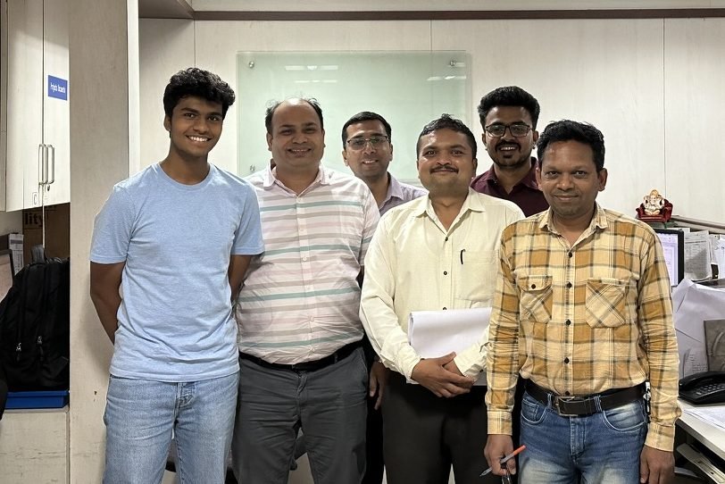 With my gurus at Inox India Ltd